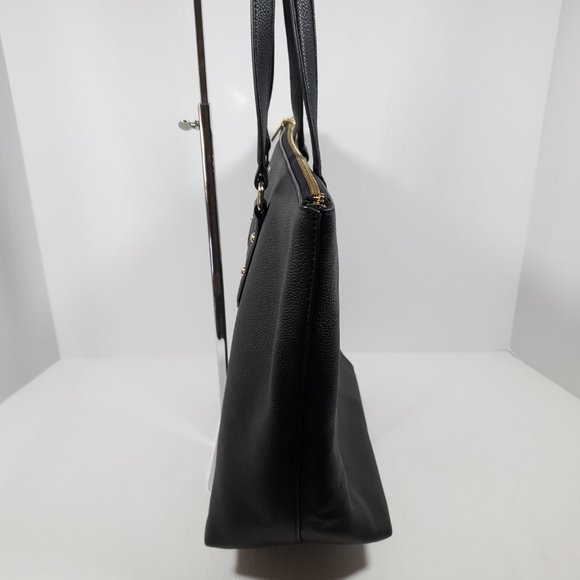 Kate Spade Larchmont Avenue Penny Pebble Leather Tote - Black - Picture 4 of 7